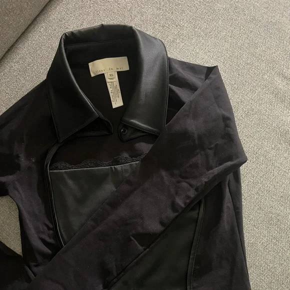 Decollette bodysuit (Fleur du Mal) Size XS - Picture 4 of 6